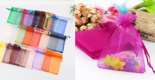 Pochettes Organdi Organza