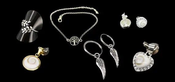 Bijoux Oeil de Sainte Lucie et Argent