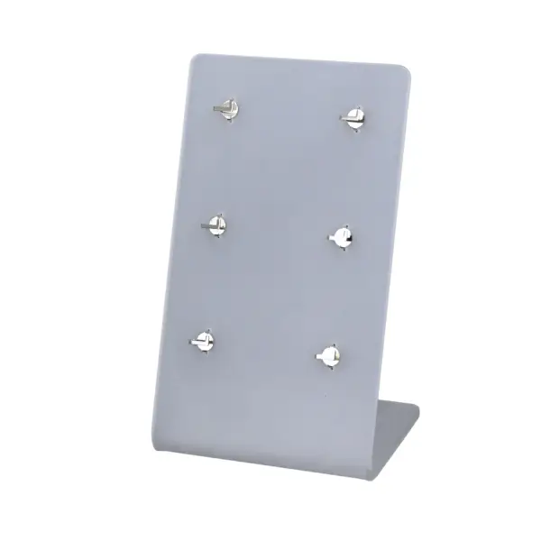 Présentoir Bijoux pour 6 Pendentifs - Acrylique - 4 Coloris Au Choix