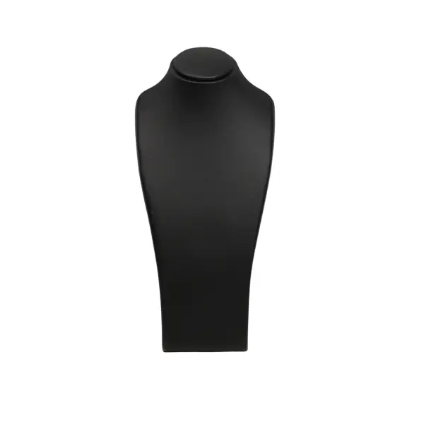 Buste Bijouterie en Similicuir pour Colliers et Sautoirs - 4 Tailles au Choix - 2 Coloris Au Choix
