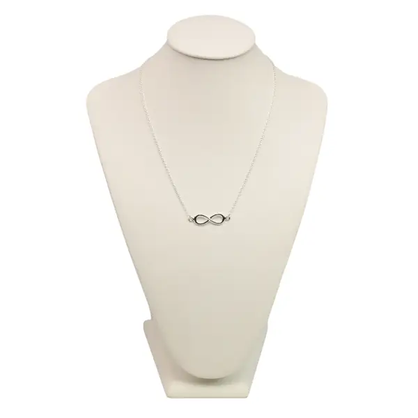 Collier Sigle Infini en Argent 925/1000