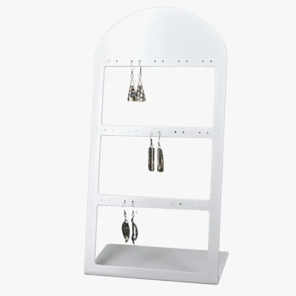 Lot de 2 Présentoir pour Boucles d'Oreilles - Créoles - 2 Coloris Au Choix