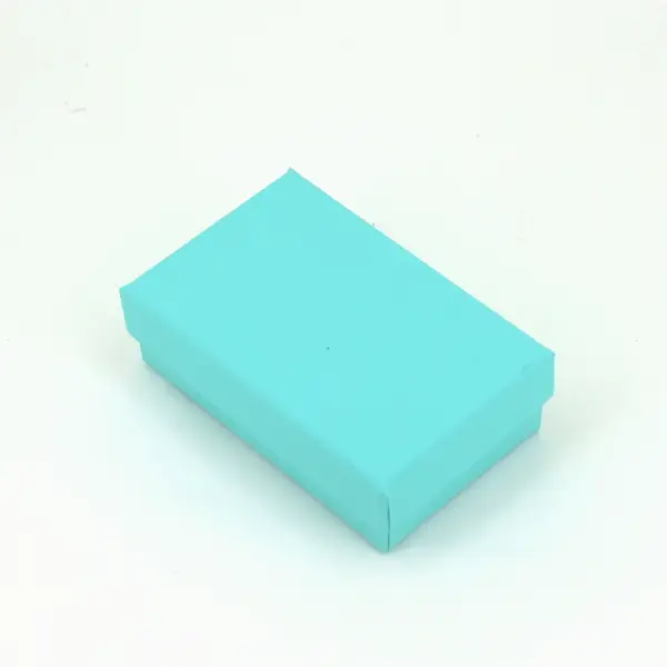 Lot de 12 Boîtes Bijoux Universelles Unies. 8 x 5 x 2.5 cm - 3 Coloris Au Choix
