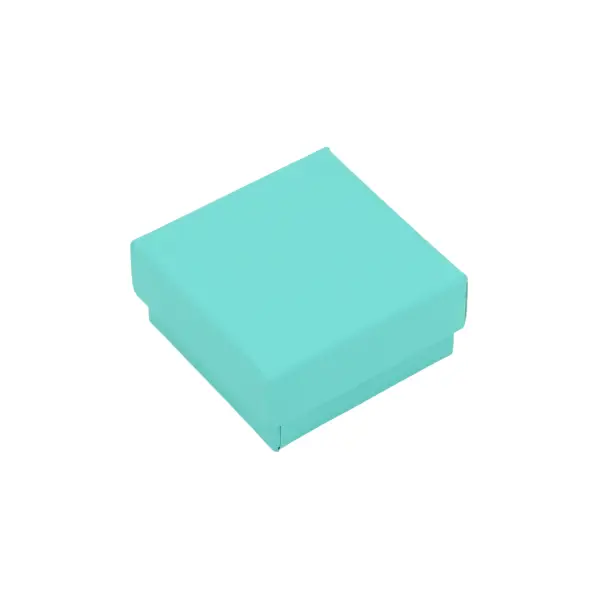 Lot de 12 Boîtes Cadeau Unies pour Bague - 5 x 5 x 2,5 cm - 3 Coloris Au Choix