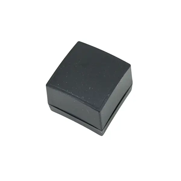 10 Boîtes Plastique Cadeau pour Bague - 4 x 4 x 3,3 cm - 4 Coloris Au Choix