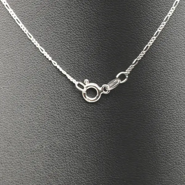 Lot de 5 Chaînes Argent Mailles Figaro 40, 45 ou 50 cm