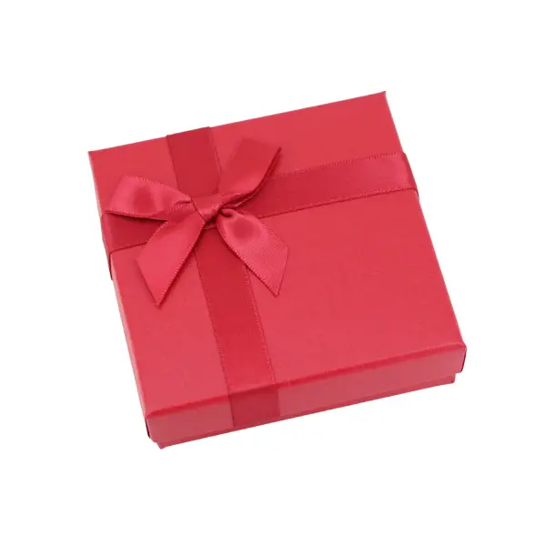 Lot de 12 Boîtes Cadeau Universelles avec Ruban et Noeud - 9 x 9 cm - 2 Coloris Au Choix