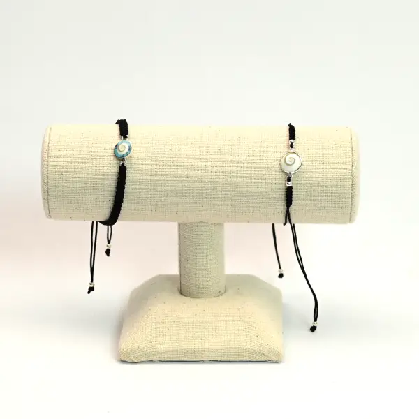 Jonc en Coton Présentoir Bracelets Montres - 16 cm
