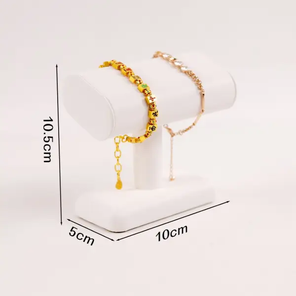 Petit Jonc Présentoir Bracelets Similicuir - 10 cm