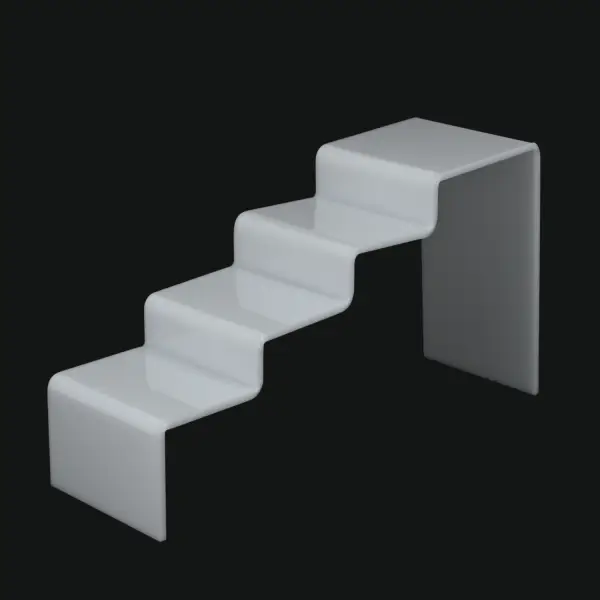 Support Volume en Acrylique pour Présentation Vitrines.