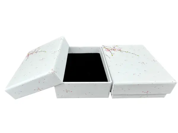 Lot de 18 Boîtes Cadeau Universelles Ambiance Florale - 7 x 9 x 3 cm