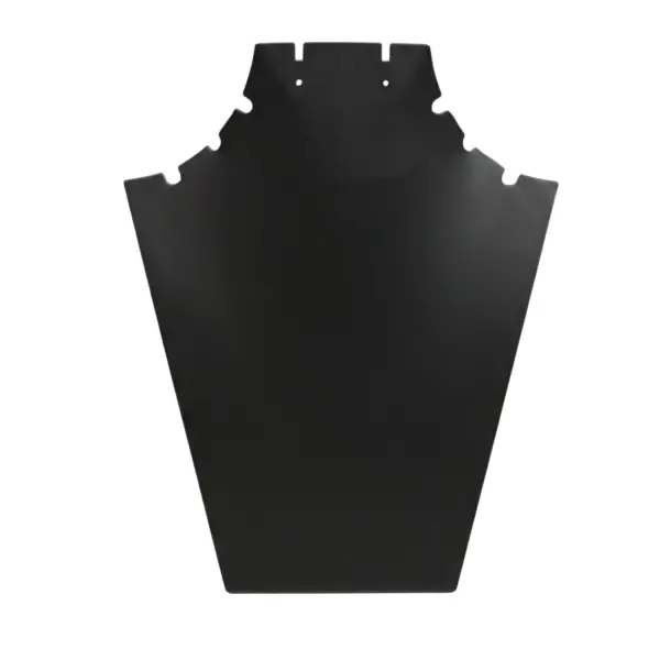 Buste pour Présentation Colliers en Synthétique - 21 cm - 2 Coloris Au Choix