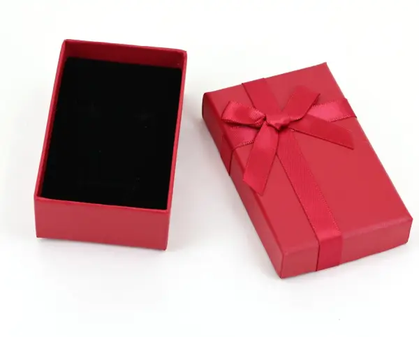 Lot de 12 Boîtes Cadeau Universelles avec Ruban et Noeud - 8 x 5 cm