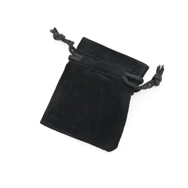 50 Bourses en Velours Rectangulaires avec Bord - 3 Tailles 5 Coloris