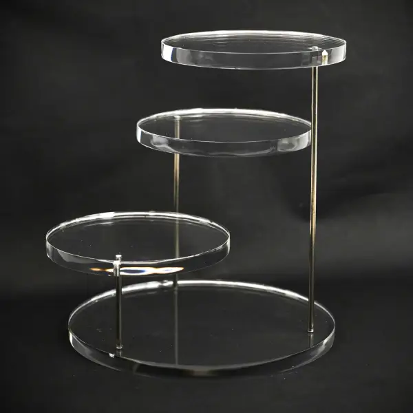 Plateaux Acrylique pour Vitrine 3 niveaux - 97316P
