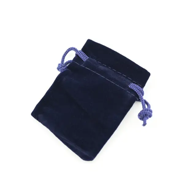 50 Bourses en Velours Rectangulaires avec Bord - 3 Tailles 5 Coloris