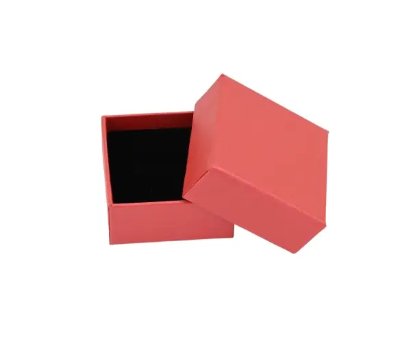 Lot de 12 Boîtes Cadeau Unies pour Bague - 5 x 5 x 2,5 cm