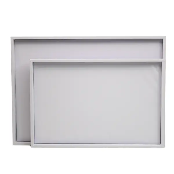 Plateau Présentation Bijoux Fond Plat Similicuir Souple - 3 tailles