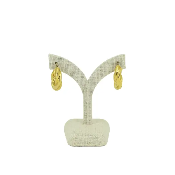 Arbre pour Présentation Boucles d'Oreilles en Coton - 2 Tailles