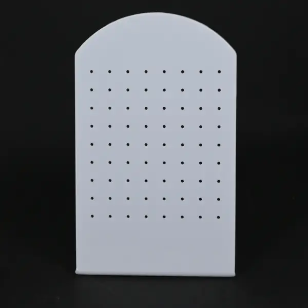 Lot de 5 Plaques Présentoirs Boucles d'Oreilles / Puces - 3 Coloris Au Choix