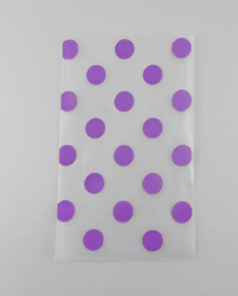 200 Petits Sachets Plastique  8 x 13 cm - 7 couleurs