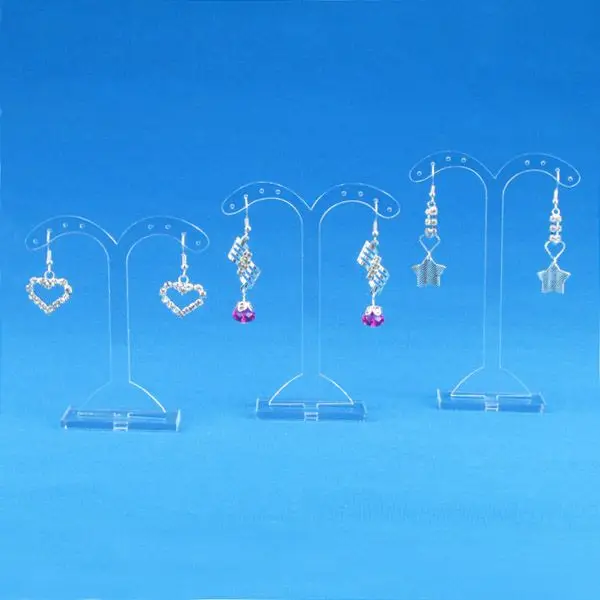 Set de 3 Arbres Boucles d'Oreilles en Acrylique - 3 Tailles