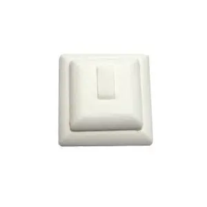 Lot de 5 Plots Bagues Similicuir - 4 x 4 cm