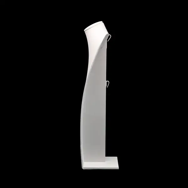 Long Buste Similicuir pour Colliers Sautoirs-  41 cm - 2 Coloris Au Choix