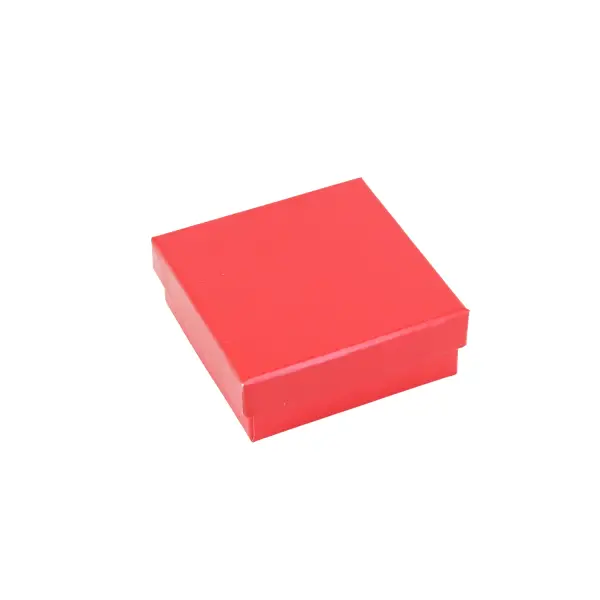 6 Boîtes Cadeau Cartonnées Universelles - 6 x 6 x 2,2 cm - 4 Coloris Au Choix