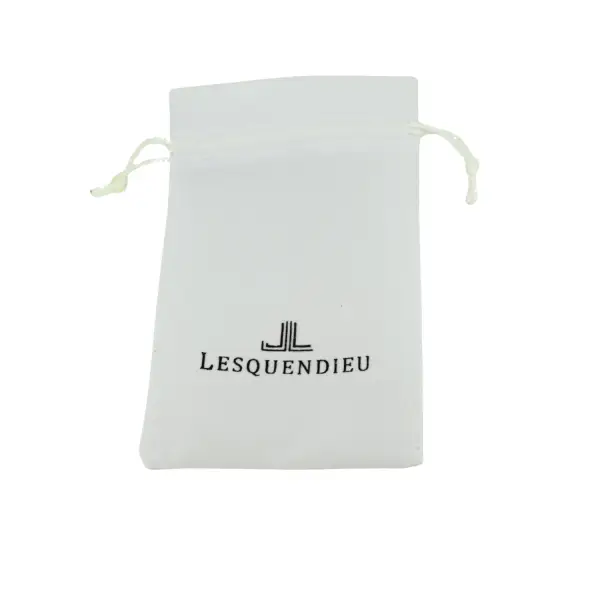 500 Pochettes Velours avec logo Monochrome 12 x 16 cm - Tous Coloris Disponible