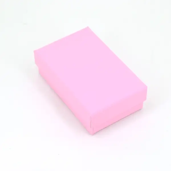 Lot de 12 Boîtes Bijoux Universelles Unies. 8 x 5 x 2.5 cm - 3 Coloris Au Choix