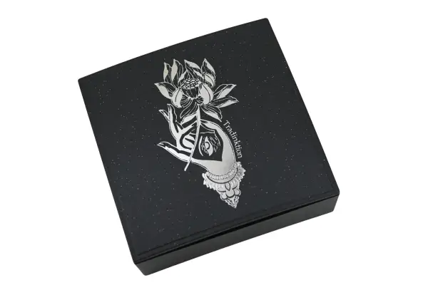 200 Boites Cadeau Plastique avec logo: 8 x 8 x 2.5 cm