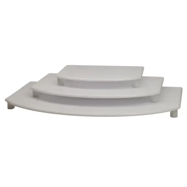 Set de Tablettes Vitrine en Acrylique 3 niveaux