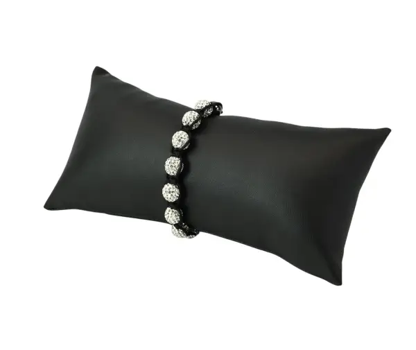 Long Coussin en Similicuir pour Bracelet Montre 20 cm