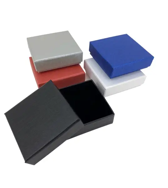 Lot de 12 Boîtes Cadeau Universelles - 6 x 6 x 2 cm