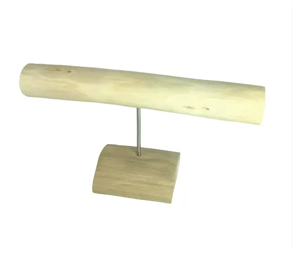 Présentoir Jonc en Bois pour Bracelets Montres