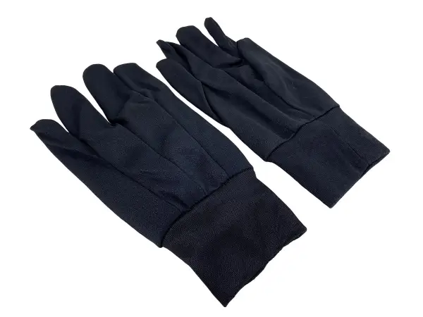 Paire de Gants en Synthétique Noir Taille Unique