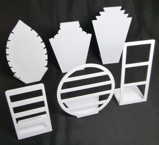 Set de 6 Présentoirs pour Vitrine Bijouterie - LOT111B