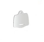 100 Etiquettes à Prix pour Chaîne Pendentif