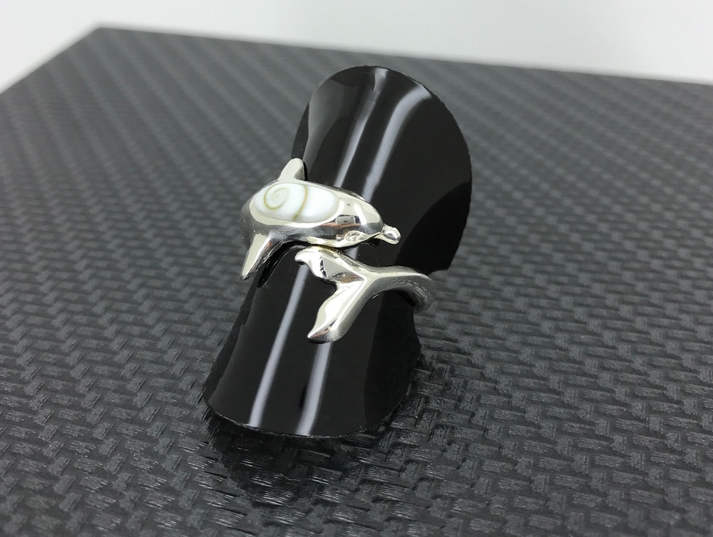 Bague Oeil de Sainte Lucie en Argent Dauphin