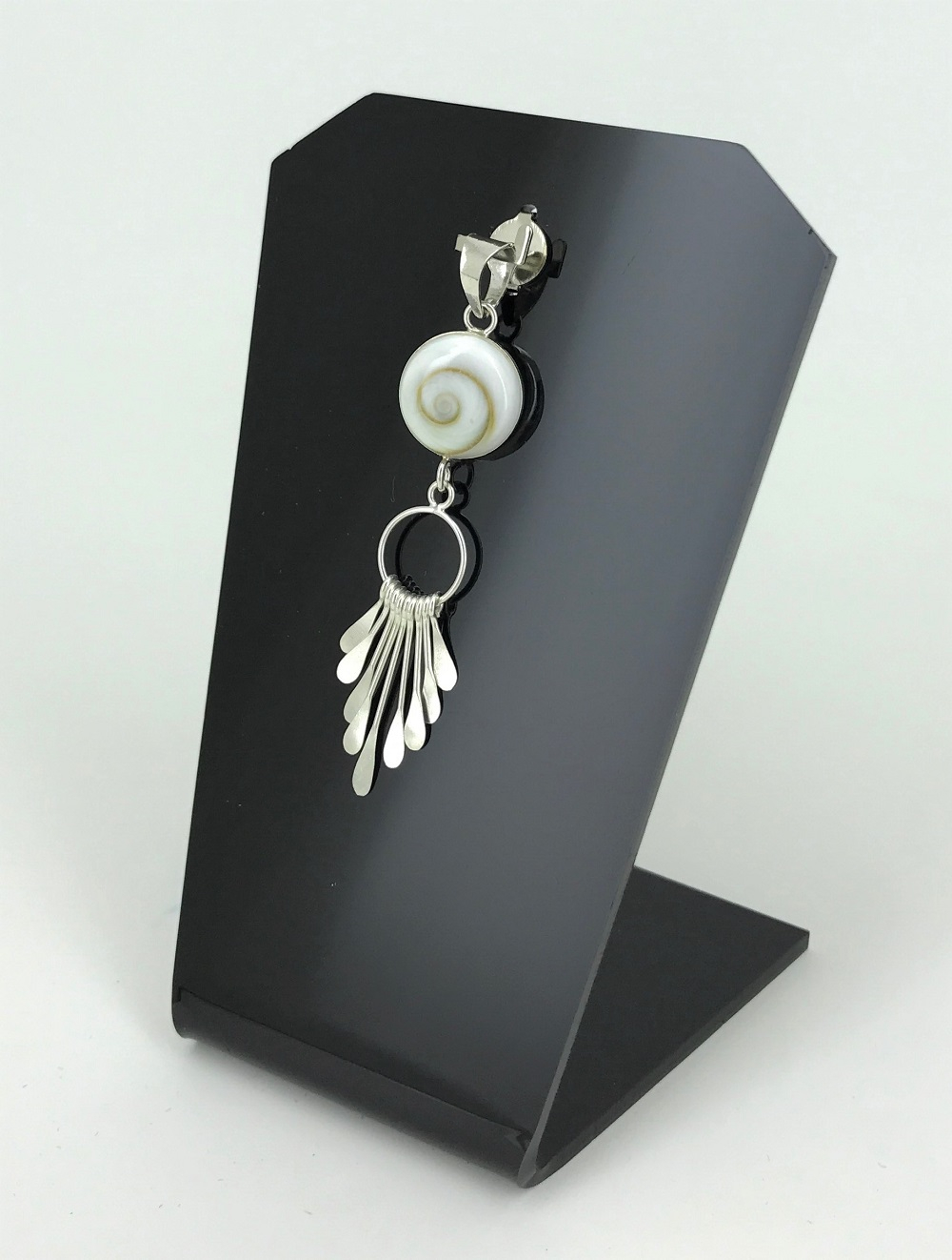 Pendentif Oeil de Sainte Lucie et Argent