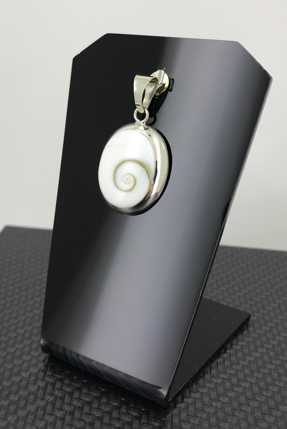 Pendentif Oeil de Sainte Lucie et Argent 925