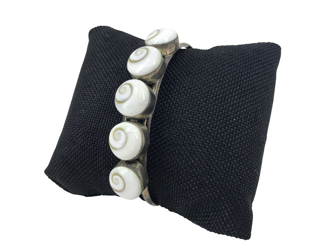 Coussin en Coton Noir pour Bracelet Montre - 9 x 9 cm