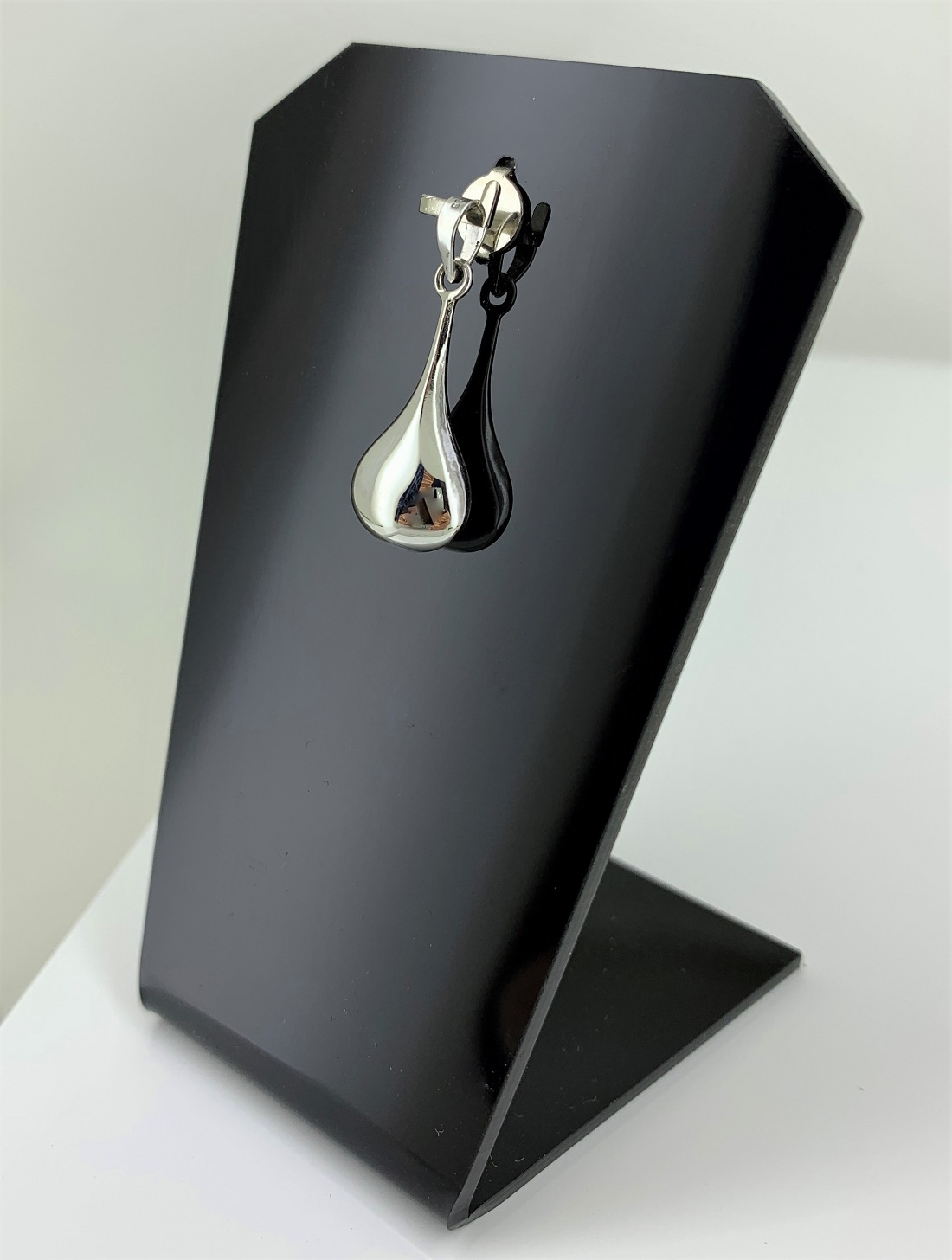 Pendentif Goutte Allongée en Argent 925