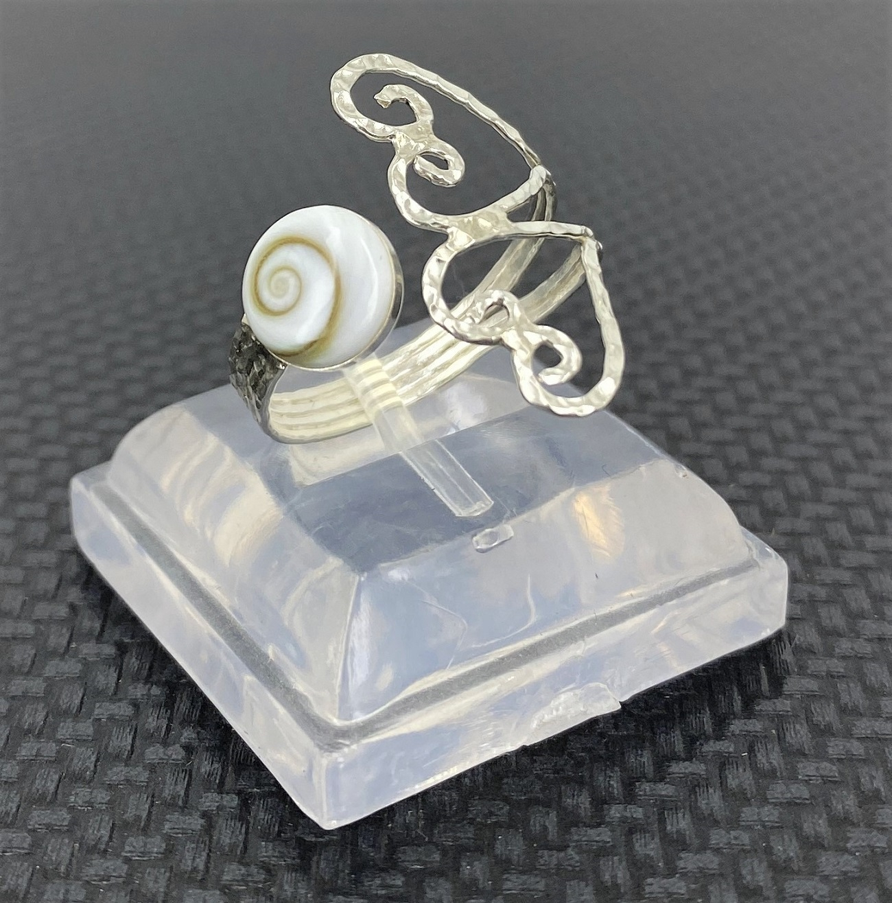 Bague Oeil de Sainte Lucie en Argent 92.5