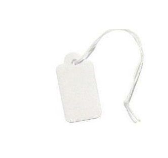 Lot de 500 Etiquettes Prix Ficelle Blanche - 3 Tailles - ET303B