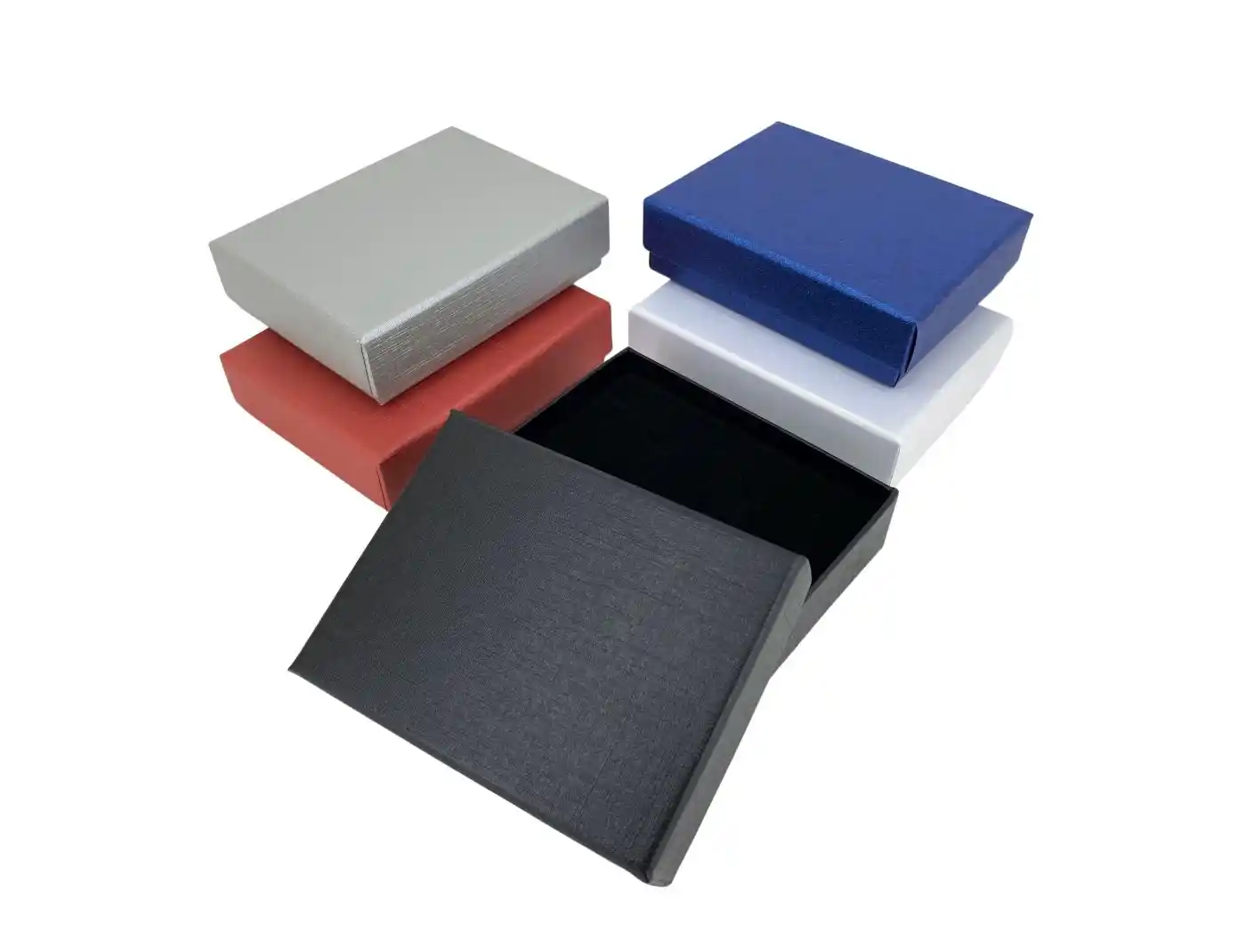 Lot de 12 Boîtes Cadeau Universelles - 7 x 9 x 2.5 cm 