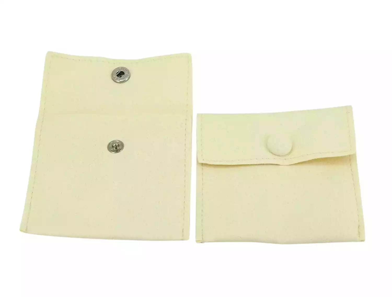 5 Pochettes en Feutrine Enveloppe avec Pression - 8 x 8 cm 