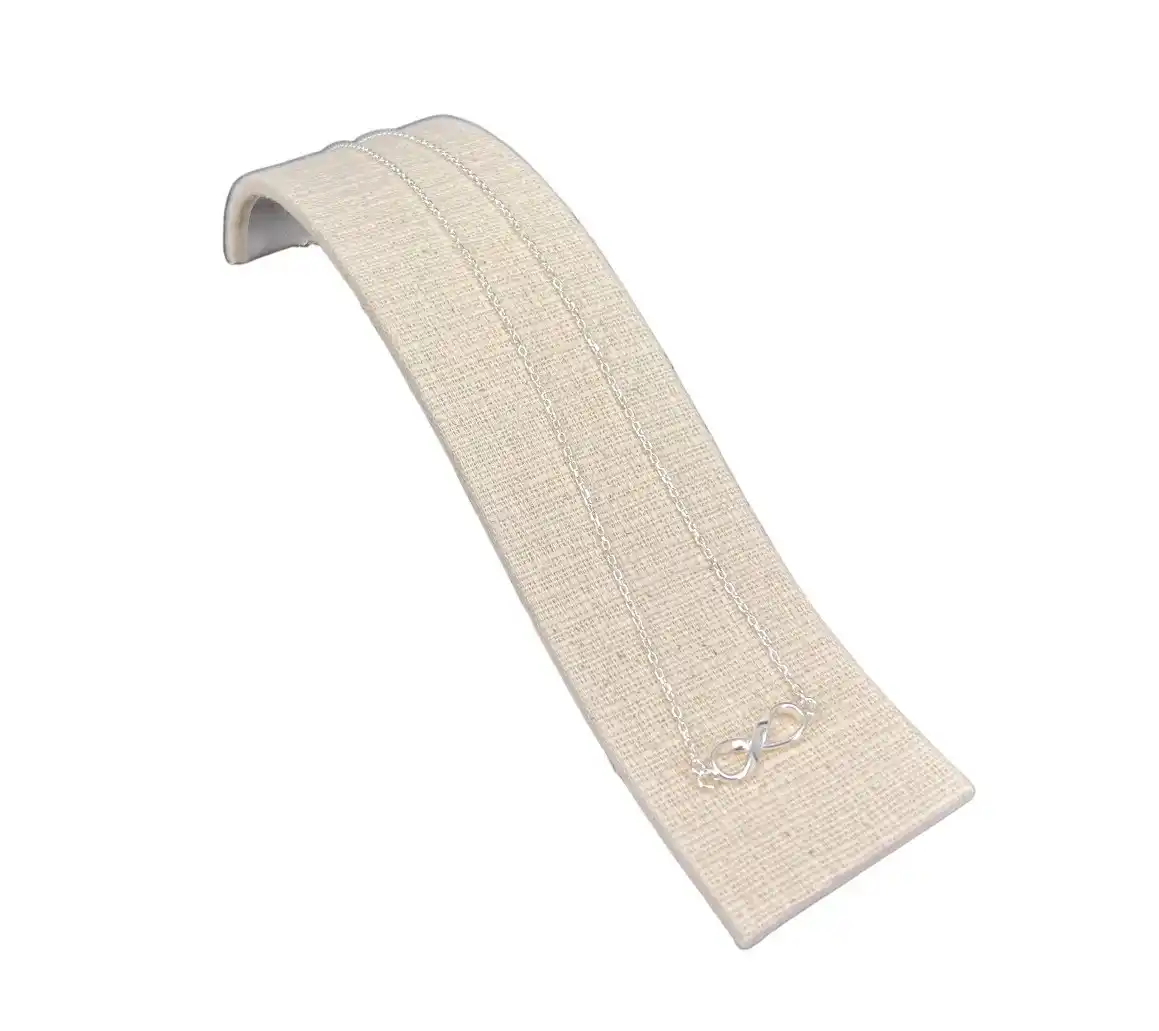 Présentoir Toboggan en Coton pour Bracelet ou Montre 