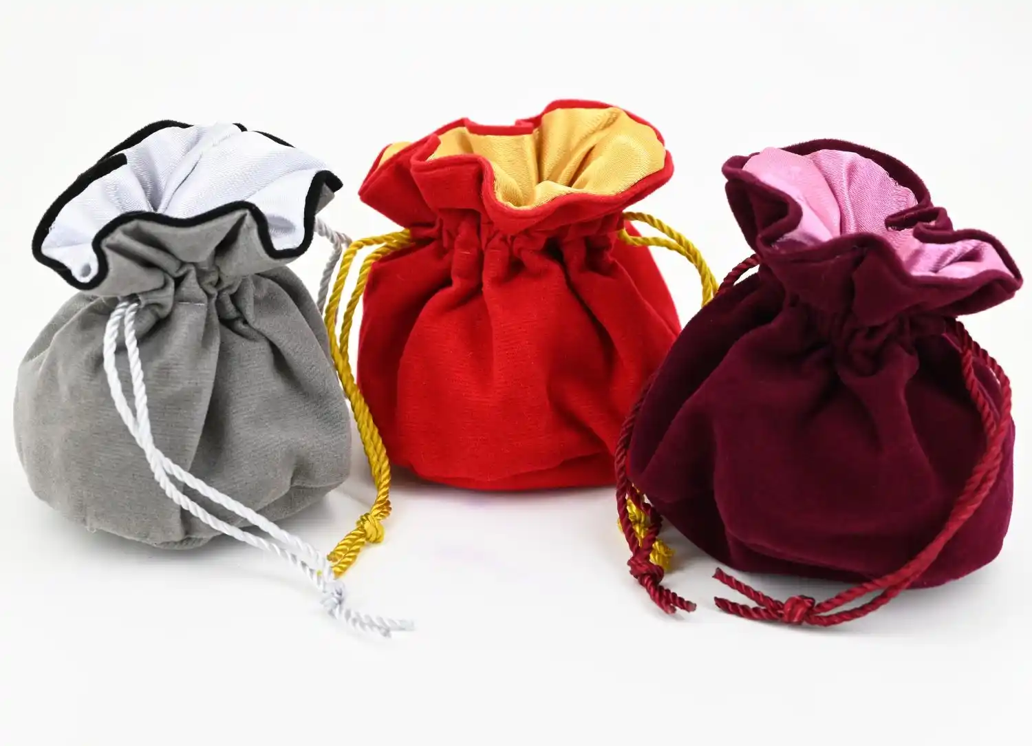Pochettes cadeau velours feutrine suedine a bijoux Fournishop